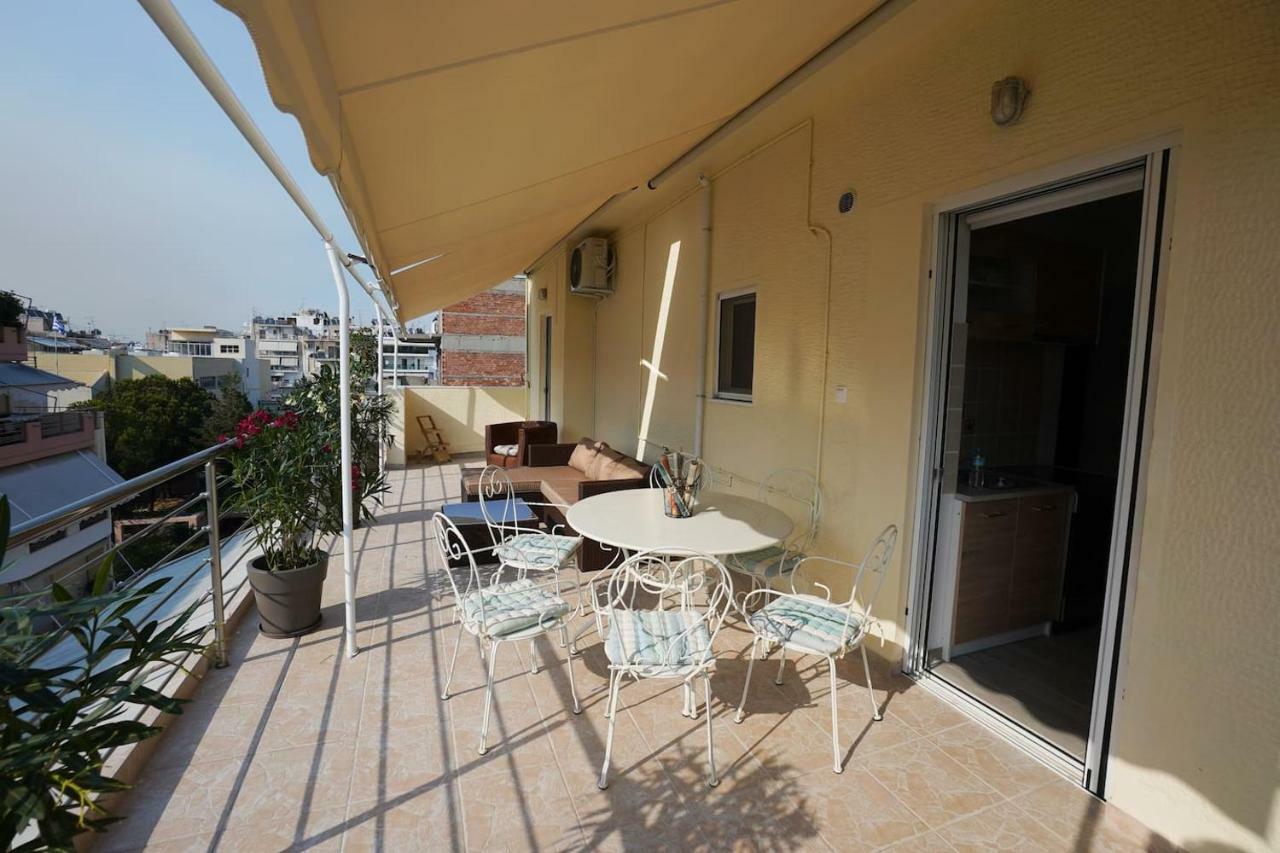 Athens Central Apartment 2 Mins To Metro Luaran gambar