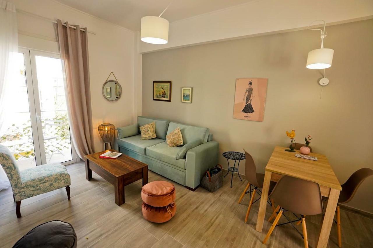 Athens Central Apartment 2 Mins To Metro Luaran gambar