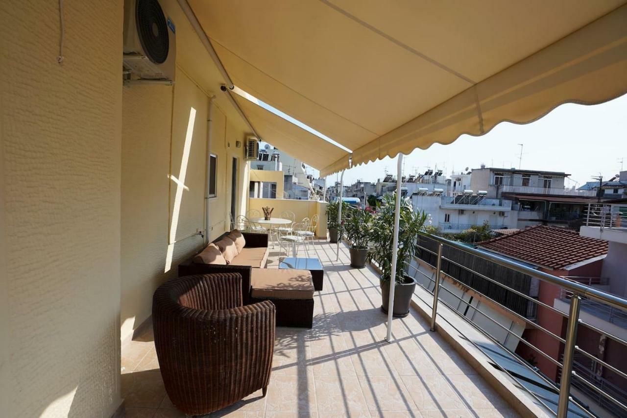 Athens Central Apartment 2 Mins To Metro Luaran gambar